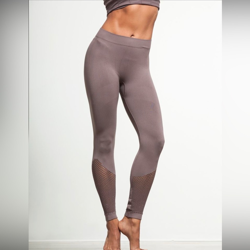 Adidas by Stella McCartney taupe leggings